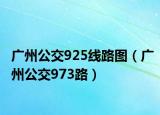 廣州公交925線路圖（廣州公交973路）