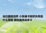 當日最新消息 小魚?？ǚ趴钍∈鞘裁丛?額度最高是多少
