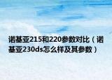 諾基亞215和220參數(shù)對比（諾基亞230ds怎么樣及其參數(shù)）