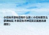 小花仙手游仙豆有什么用（小花仙里怎么獲得仙豆,不賣花也不種花反正就是迅速得到）