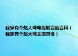 我家有個趙大咪電視劇百度百科（我家有個趙大咪主演員誰）