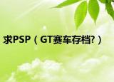 求PSP（GT賽車存檔?）