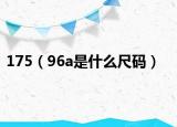 175（96a是什么尺碼）