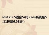 ios12.5.5適合5s嗎（ios系統(tǒng)是5.11還是6.01好）