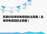 歌曲你是哪部電視劇的主題曲（是哪部電視劇的主題曲）
