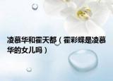 凌慕華和霍天都（霍彩蝶是凌慕華的女兒?jiǎn)幔? /></span></a>
                        <h2><a href=