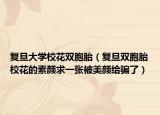 復(fù)旦大學(xué)?；p胞胎（復(fù)旦雙胞胎?；ǖ乃仡伹笠粡埍幻李伣o騙了）