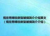 現(xiàn)在有哪些新型玻璃簡介介紹英文（現(xiàn)在有哪些新型玻璃簡介介紹）