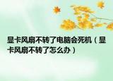 顯卡風(fēng)扇不轉(zhuǎn)了電腦會(huì)死機(jī)（顯卡風(fēng)扇不轉(zhuǎn)了怎么辦）