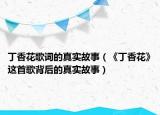 丁香花歌詞的真實(shí)故事（《丁香花》這首歌背后的真實(shí)故事）