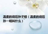 溫柔的背后孫子明（溫柔的背后孫一明叫什么）