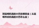 到昆明機(jī)場(chǎng)的大巴在哪里坐（從昆明市去機(jī)場(chǎng)的大巴怎么坐）