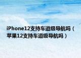 iPhone12支持車道級導航嗎（蘋果12支持車道級導航嗎）