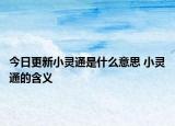 今日更新小靈通是什么意思 小靈通的含義