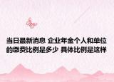 當日最新消息 企業(yè)年金個人和單位的繳費比例是多少 具體比例是這樣