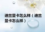 迪蘭顯卡怎么樣（迪蘭顯卡怎么樣）