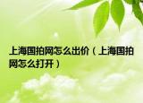 上海國拍網(wǎng)怎么出價（上海國拍網(wǎng)怎么打開）