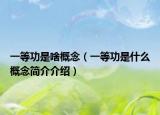 一等功是啥概念（一等功是什么概念簡(jiǎn)介介紹）