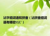 沾字組詞語和拼音（沾拼音組詞語有哪些\