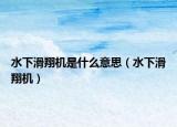 水下滑翔機(jī)是什么意思（水下滑翔機(jī)）