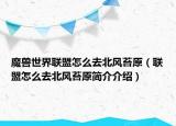 魔獸世界聯(lián)盟怎么去北風(fēng)苔原（聯(lián)盟怎么去北風(fēng)苔原簡介介紹）