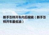 新手怎樣開車內后視鏡（新手怎樣開車最省油）