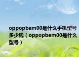 oppopbam00是什么手機型號多少錢（oppopbem00是什么型號）