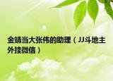 金靖當(dāng)大張偉的助理（JJ斗地主外掛微信）