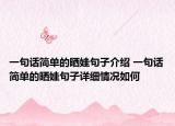 一句話簡(jiǎn)單的曬娃句子介紹 一句話簡(jiǎn)單的曬娃句子詳細(xì)情況如何