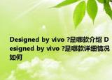 Designed by vivo ?是哪款介紹 Designed by vivo ?是哪款詳細(xì)情況如何
