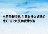 當日最新消息 東莞有什么好玩的地方 這5大景點很受歡迎