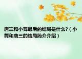 唐三和小舞最后的結(jié)局是什么?（小舞和唐三的結(jié)局簡介介紹）