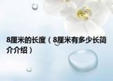 8厘米的長度（8厘米有多少長簡(jiǎn)介介紹）