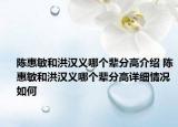 陳惠敏和洪漢義哪個(gè)輩分高介紹 陳惠敏和洪漢義哪個(gè)輩分高詳細(xì)情況如何