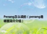 Penang怎么讀的（penang是哪里簡(jiǎn)介介紹）