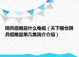 陰兵借糧是什么電視（天下糧倉陰兵借糧是第幾集簡介介紹）