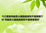 今日更新電腦顯示器曲面屏和平面屏哪個(gè)好 電腦顯示器曲面屏和平面屏誰更好