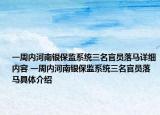 一周內(nèi)河南銀保監(jiān)系統(tǒng)三名官員落馬詳細(xì)內(nèi)容 一周內(nèi)河南銀保監(jiān)系統(tǒng)三名官員落馬具體介紹
