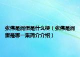 張偉是混蛋是什么梗（張偉是混蛋是哪一集簡介介紹）