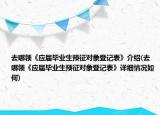 去哪領(lǐng)《應(yīng)屆畢業(yè)生預(yù)征對象登記表》介紹(去哪領(lǐng)《應(yīng)屆畢業(yè)生預(yù)征對象登記表》詳細(xì)情況如何)