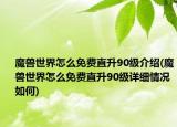 魔獸世界怎么免費(fèi)直升90級介紹(魔獸世界怎么免費(fèi)直升90級詳細(xì)情況如何)