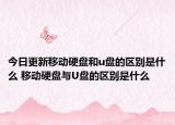 今日更新移動硬盤和u盤的區(qū)別是什么 移動硬盤與U盤的區(qū)別是什么