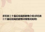 求厄夜三十最后結(jié)尾的劇情介紹(求厄夜三十最后結(jié)尾的劇情詳細(xì)情況如何)
