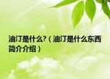 油汀是什么?（油汀是什么東西簡(jiǎn)介介紹）