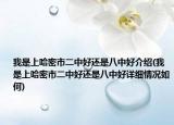 我是上哈密市二中好還是八中好介紹(我是上哈密市二中好還是八中好詳細(xì)情況如何)
