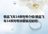 極品飛車14序列號(hào)介紹(極品飛車14序列號(hào)詳細(xì)情況如何)