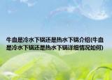 牛血是冷水下鍋還是熱水下鍋介紹(牛血是冷水下鍋還是熱水下鍋詳細(xì)情況如何)