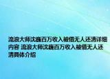 流浪大師沈巍百萬收入被借無人還清詳細(xì)內(nèi)容 流浪大師沈巍百萬收入被借無人還清具體介紹