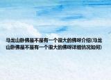 馬龍山臥佛是不是有一個(gè)很大的佛呀介紹(馬龍山臥佛是不是有一個(gè)很大的佛呀詳細(xì)情況如何)