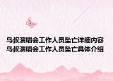 鳥(niǎo)叔演唱會(huì)工作人員墜亡詳細(xì)內(nèi)容 鳥(niǎo)叔演唱會(huì)工作人員墜亡具體介紹